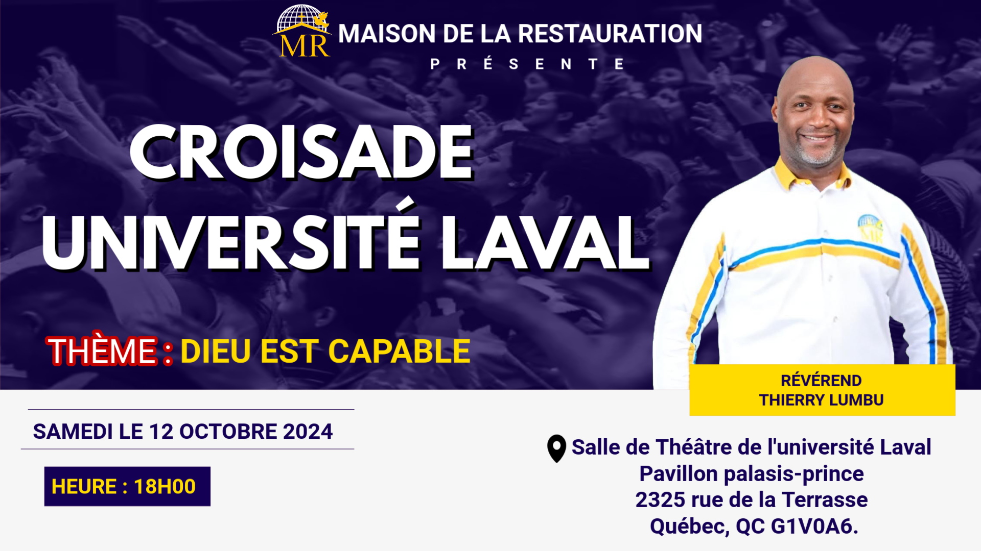 CROISADE A L'UNIVERSITE LAVAL